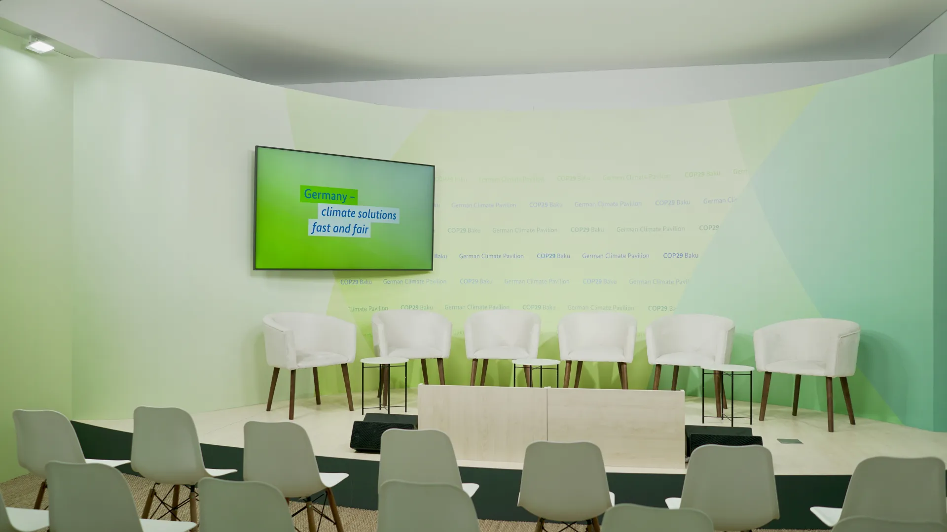 Live-Produktion – German Climate Pavilion COP29 - Impression 2